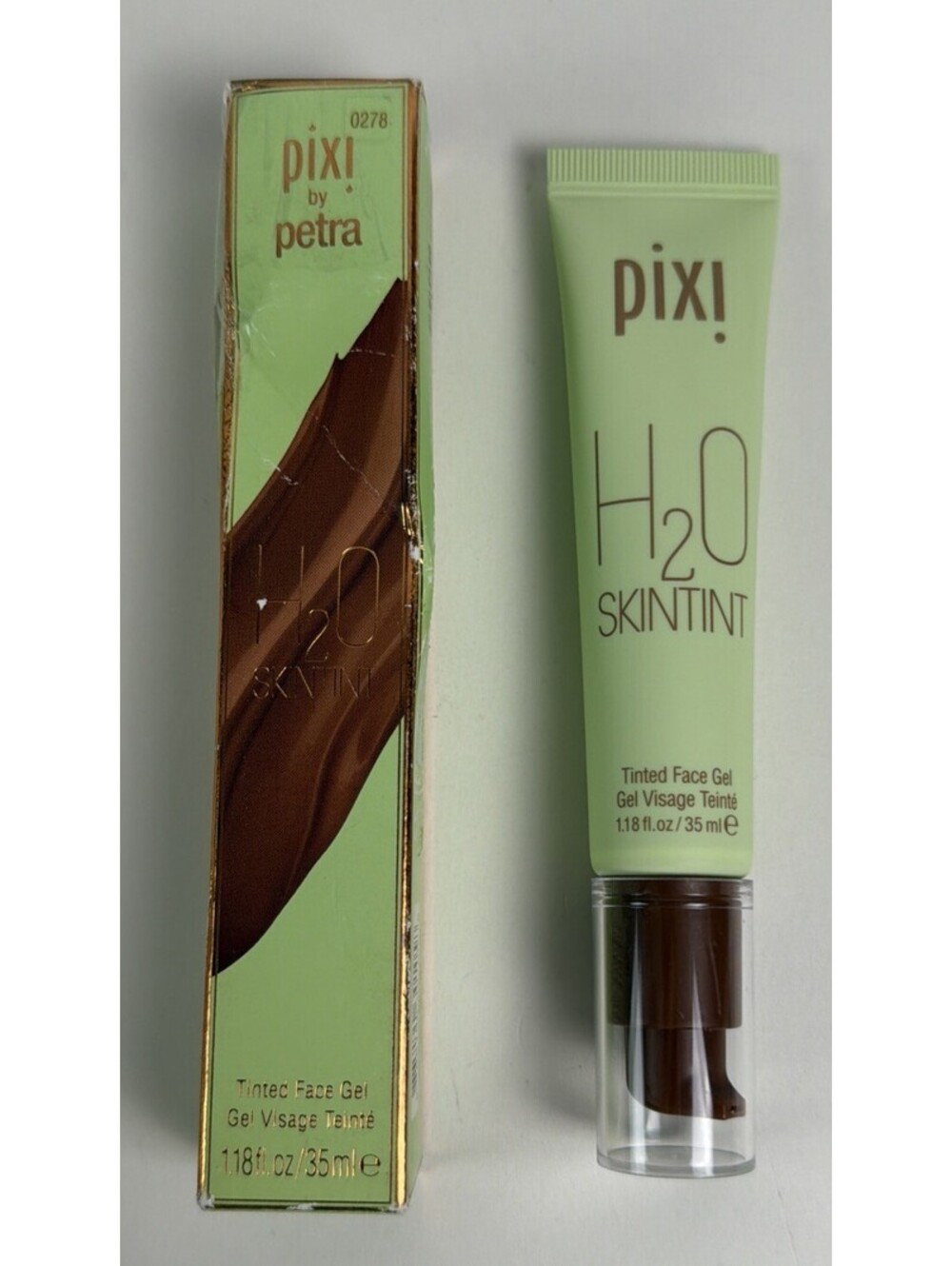 Pixi H2O Skintint Tinted Face Gel No. 6 Expresso 1.2 fl oz Foundation